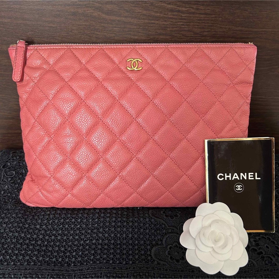 CHANEL - CHANEL シャネル マトラッセ クラッチバッグ セカンド CHANEL - CHANEL シャネル マトラッセ クラッチバッグ セカンド