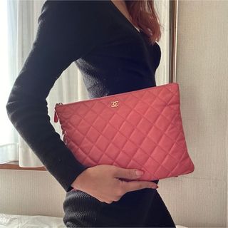 シャネル(CHANEL)のCHANEL シャネル マトラッセ クラッチバッグ セカンドバッグ ポーチ(クラッチバッグ)