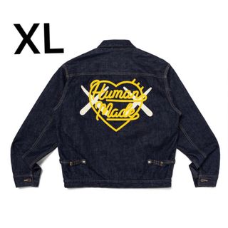 ヒューマンメイド(HUMAN MADE)のKAWS MADE DENIM WORK JACKET XL(Gジャン/デニムジャケット)