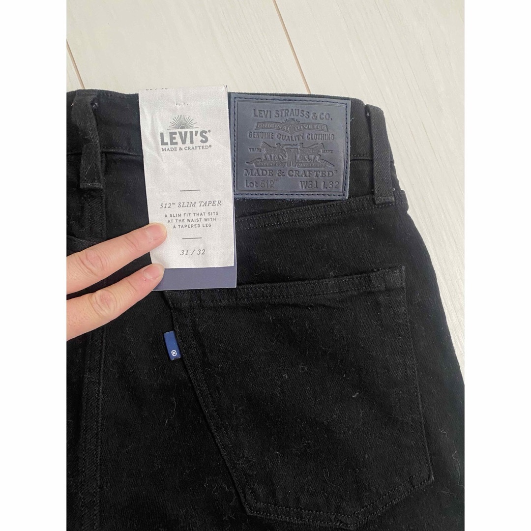 LEVI’S MADE & CRAFTED 512 ラグーナブラック　31/32