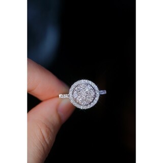 天然ダイヤモンドリング0.95ct　k18(リング(指輪))