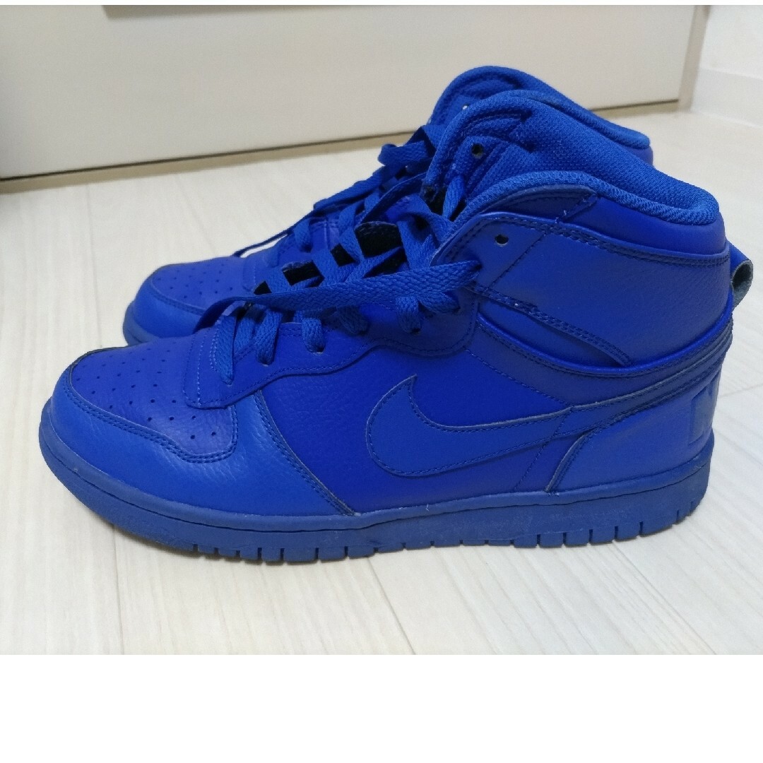 NIKE - NIKE ナイキ レザー ハイカットスニーカー 青 26.5cm ALL NIKE - NIKE ナイキ レザー ハイカットスニーカー 青 26.5cm ALL