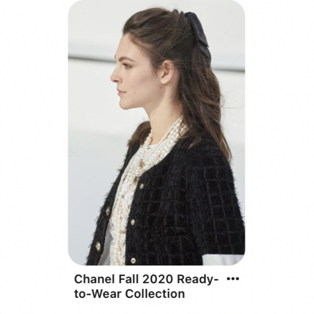 CHANEL(シャネル)のシャネル♥️ココマークリボンバレッタ レディースのヘアアクセサリー(バレッタ/ヘアクリップ)の商品写真