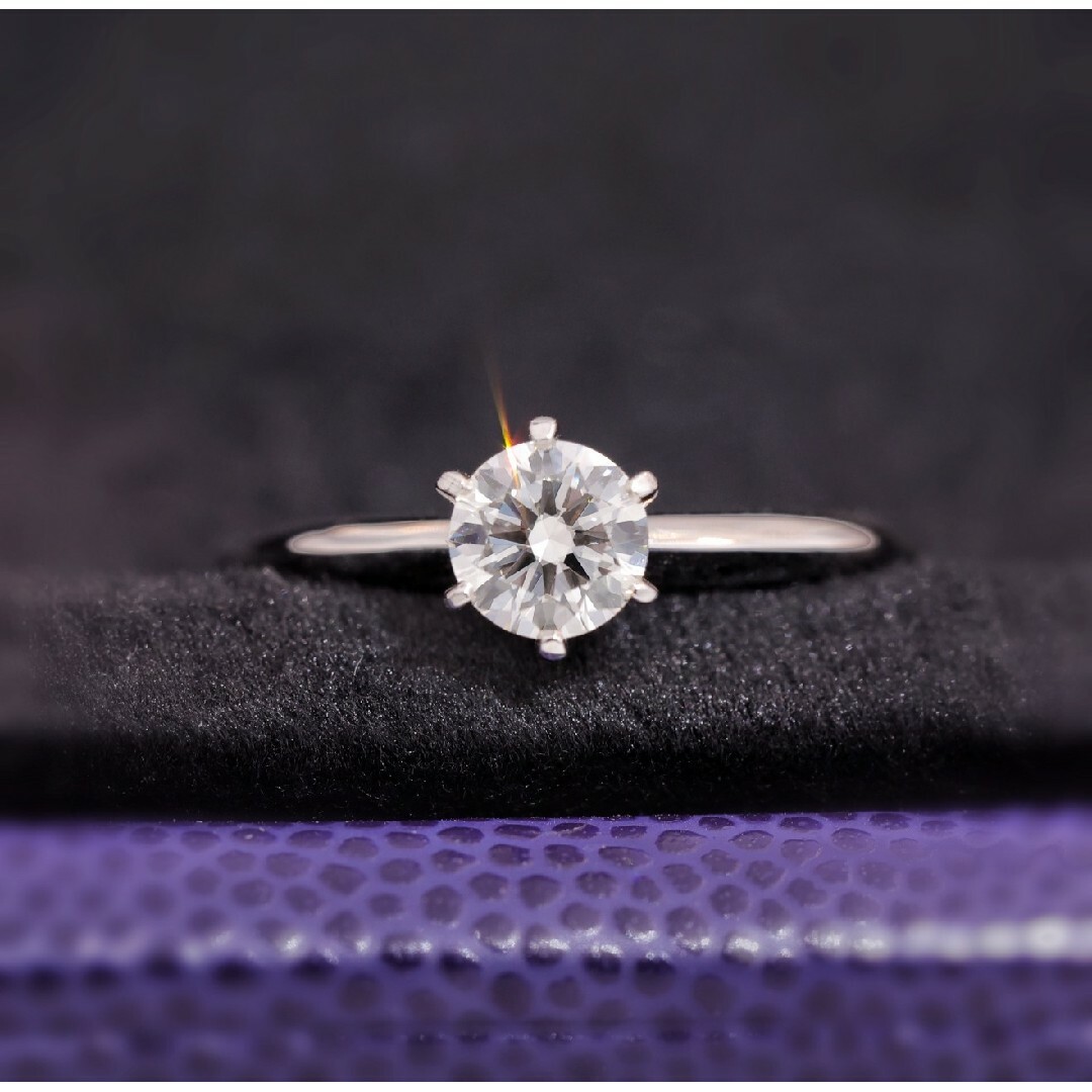 天然ダイヤモンドリング0.5ct　k18 レディースのアクセサリー(リング(指輪))の商品写真