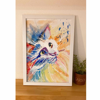 猫の絵画(絵画/タペストリー)