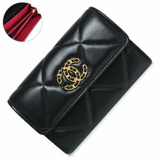 お値下げしました♥CHANEL♥キャビアスキン/ココマーク/二つ折り財布