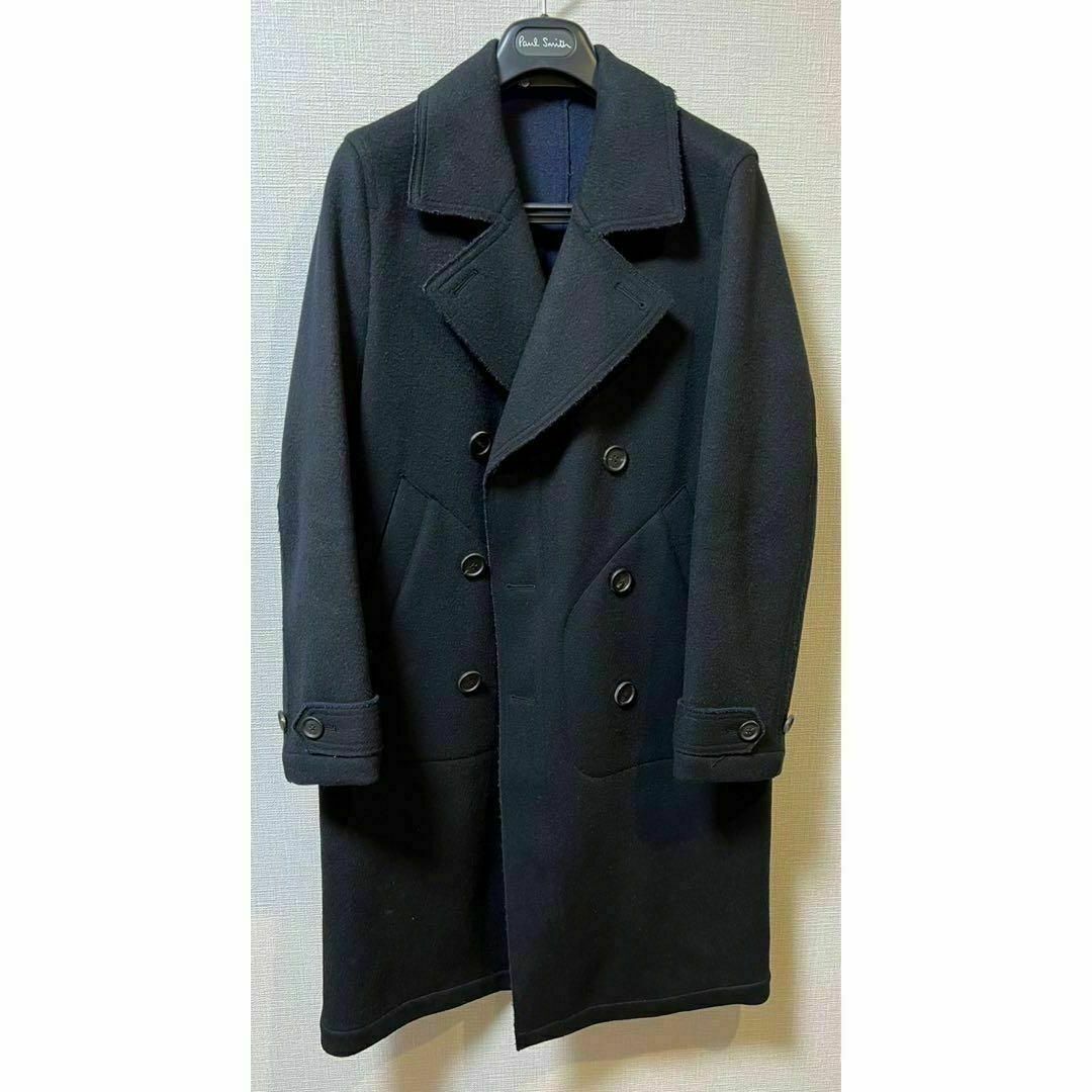 Paul Smith MELTON TRENCH COAT ブラック-