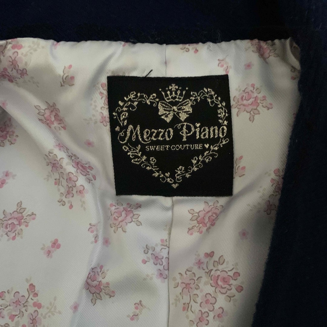 mezzo piano(メゾピアノ)のメゾピアノ  コート　130 キッズ/ベビー/マタニティのキッズ服女の子用(90cm~)(コート)の商品写真