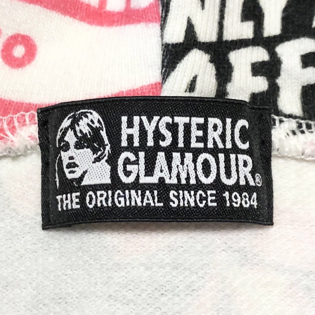 HYSTERIC GLAMOUR(ヒステリックグラマー)のhystericglamour ヒステリックグラマー パーカー 総柄 ロゴ満載 メンズのトップス(パーカー)の商品写真