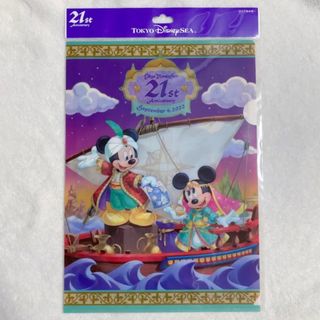 ディズニー(Disney)のディズニーシー21周年  クリアファイル(クリアファイル)