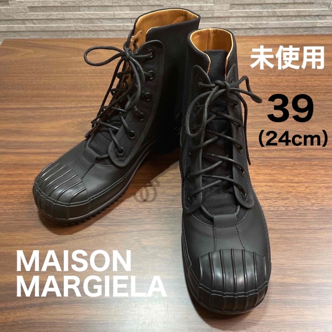 MAISON MARGIELA メゾンマルジェラ　キャンバス ダービーブーツ