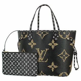 ルイヴィトン(LOUIS VUITTON)のルイヴィトン バッグ レディース トートバッグ ショルダーバッグ ヒョウ柄 ブラック 未使用 16-01-56(ショルダーバッグ)