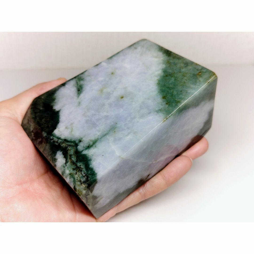 ラベ青緑 1.2kg 翡翠 ヒスイ 原石 鑑賞石 自然石 誕生石 鉱物 宝石