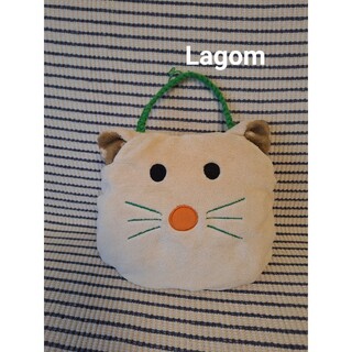 ラーゴム(LAGOM)のLagom ラーゴム アニマル ブランケット 毛布 ひざ掛け(おくるみ/ブランケット)
