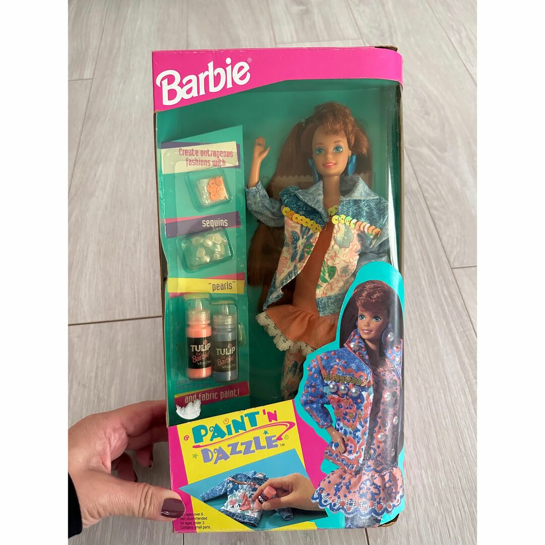 Barbie(バービー)の1993年バービーBarbieヴィンテージ  ナイルパーチ90年代 キッズ/ベビー/マタニティのおもちゃ(ぬいぐるみ/人形)の商品写真