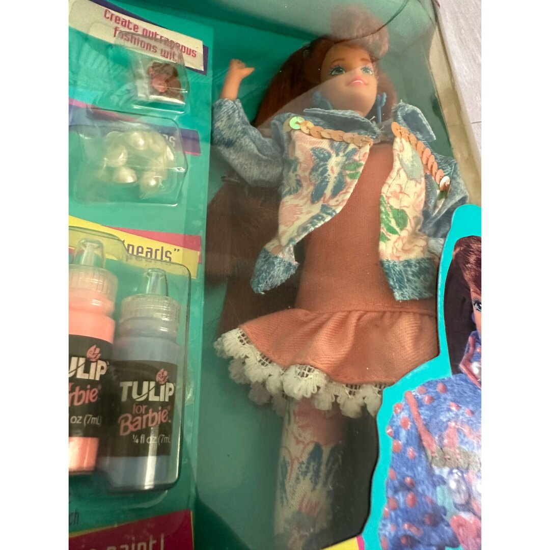 Barbie(バービー)の1993年バービーBarbieヴィンテージ  ナイルパーチ90年代 キッズ/ベビー/マタニティのおもちゃ(ぬいぐるみ/人形)の商品写真