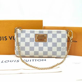 ルイヴィトン(LOUIS VUITTON)の【美品級】ルイ・ヴィトン（アズール） ポシェット・ミラMM(ポーチ)