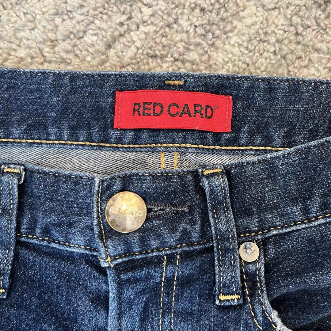 RED CARD(レッドカード)のRED CARD ANNIVERSARY デニム　size21 レディースのパンツ(デニム/ジーンズ)の商品写真