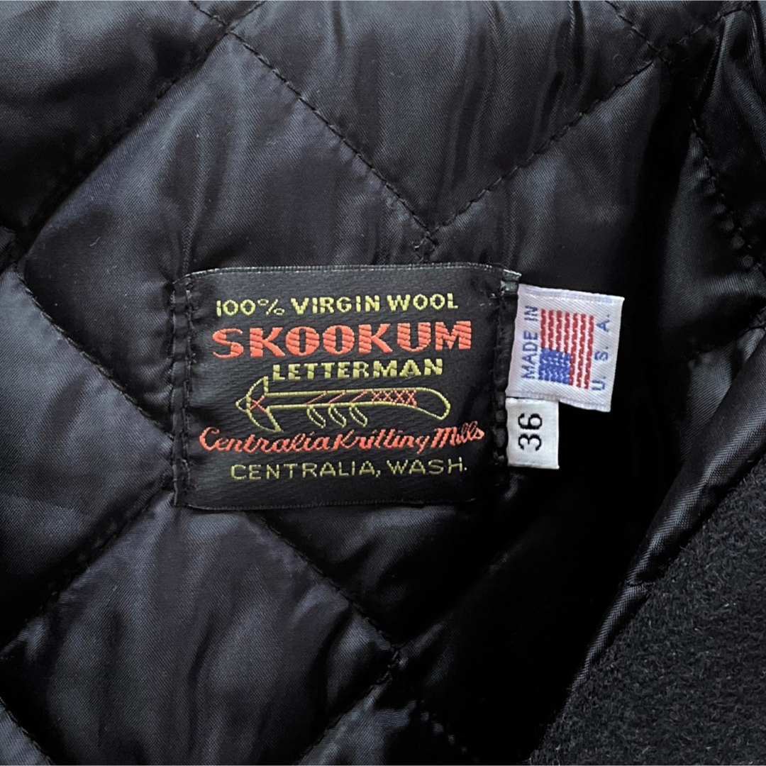 Skookum スタジャン ブラック 36 米国製