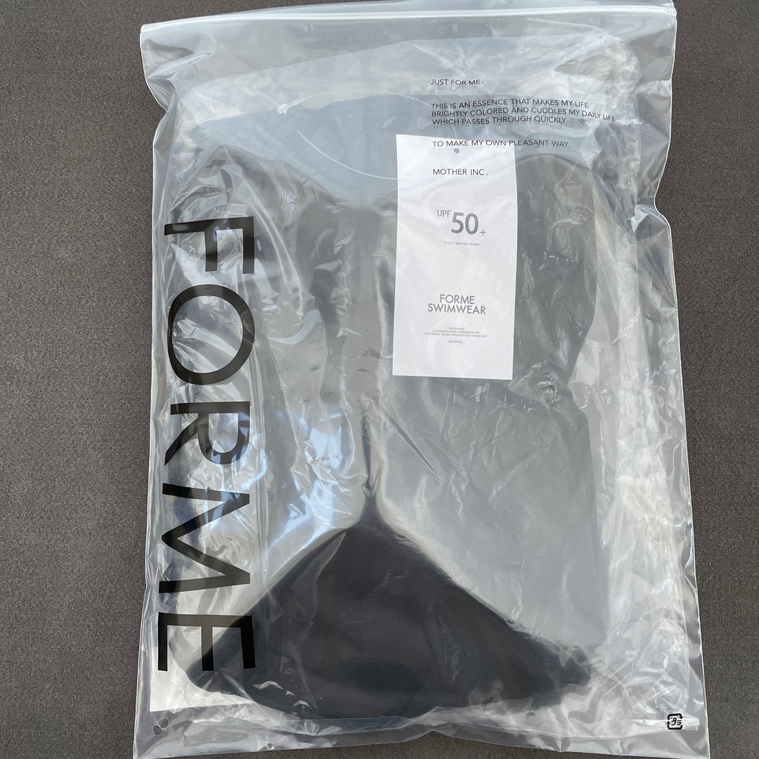 FORME スイムウェア ブラック サイズ1 水着 FORME スイムウェア ブラック サイズ1 水着