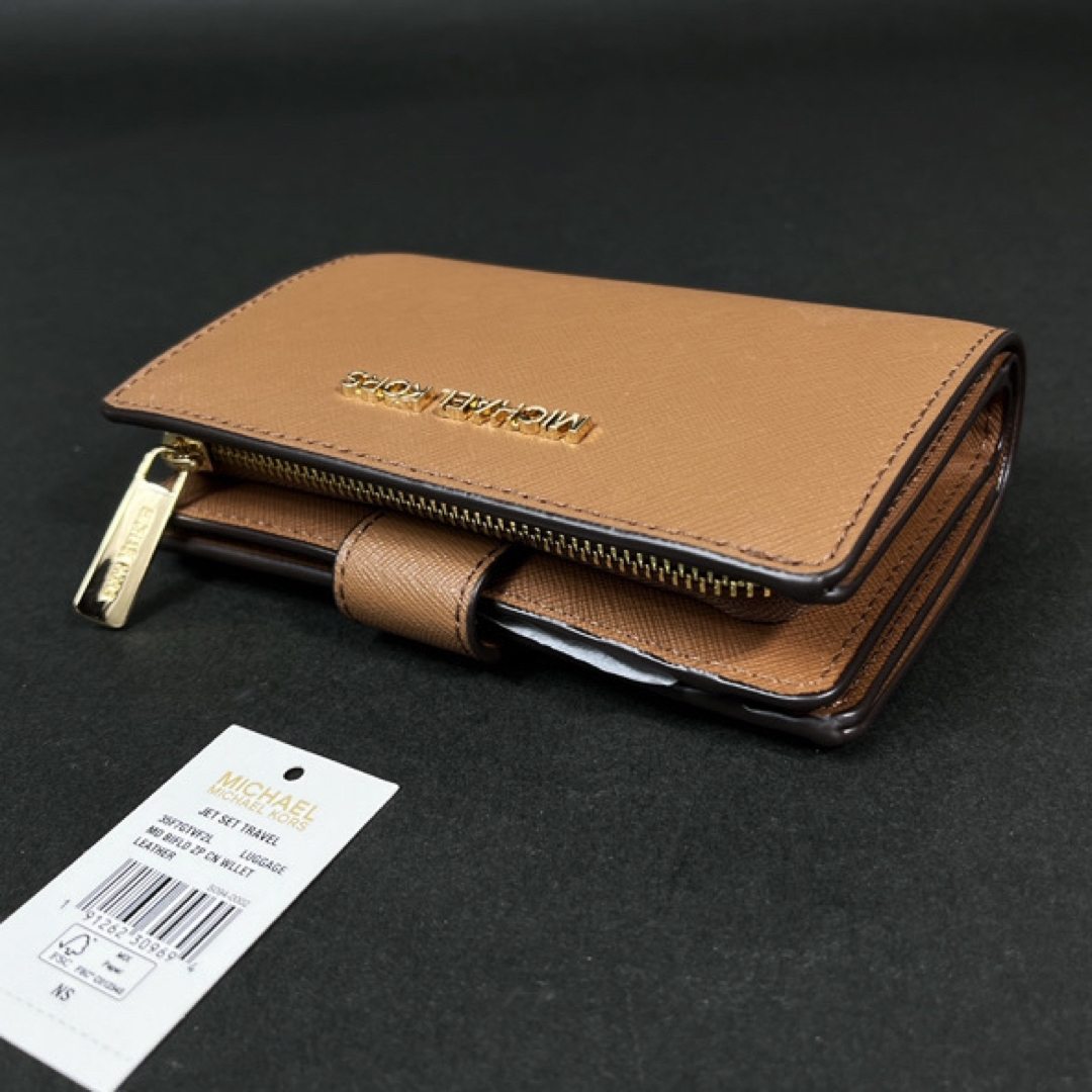 ★ 最新モデル 【新品】MICHAEL KORS 二つ折り財布 ブラウン