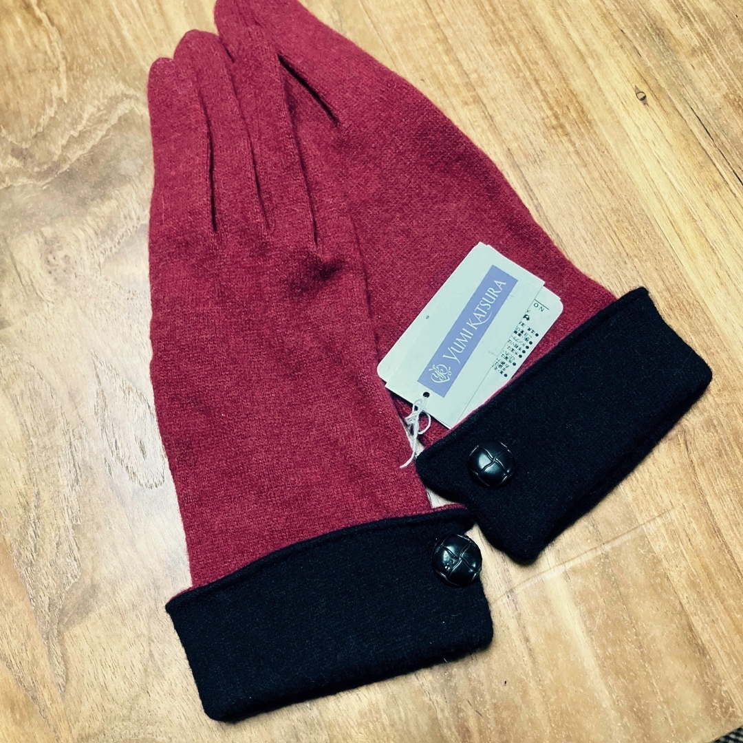 YUMI KATSURA(ユミカツラ)の桂由美　YUMI KATSURA 手袋　アンゴラ混 レディースのファッション小物(手袋)の商品写真