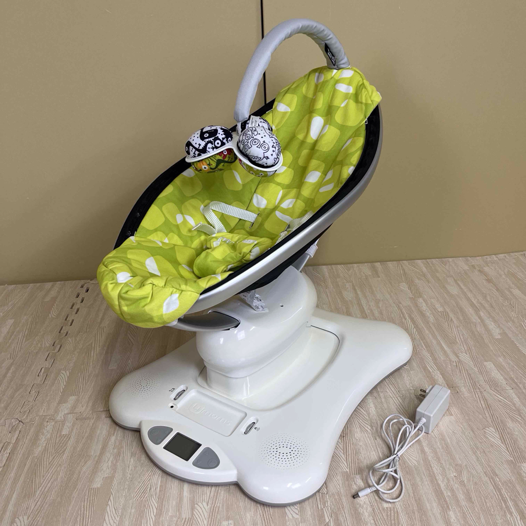 4moms(フォーマムズ)のクリーニング済　☆美品☆　4moms　mamaRoo　ママルー　電動式 キッズ/ベビー/マタニティの寝具/家具(その他)の商品写真