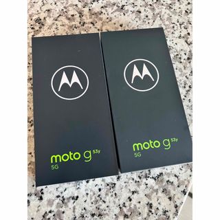 モトローラ(Motorola)のMOTOROLA moto g53y 5G A301MO ペールピンク(スマートフォン本体)
