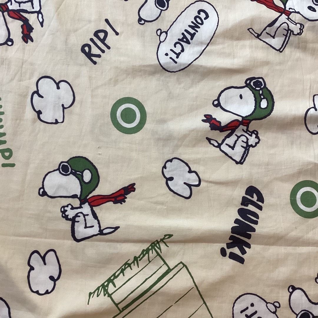 SNOOPY(スヌーピー)の敷布団カバー　シングル　敷布団　スヌーピー　SNOOPY  しまむら　中古 インテリア/住まい/日用品の寝具(シーツ/カバー)の商品写真