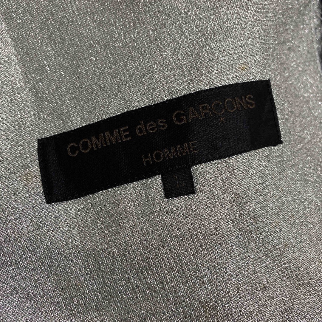 COMME des GARCONS(コムデギャルソン)のCOMME des GARÇONS  ブラックデニムドッキングジャケット メンズのジャケット/アウター(テーラードジャケット)の商品写真