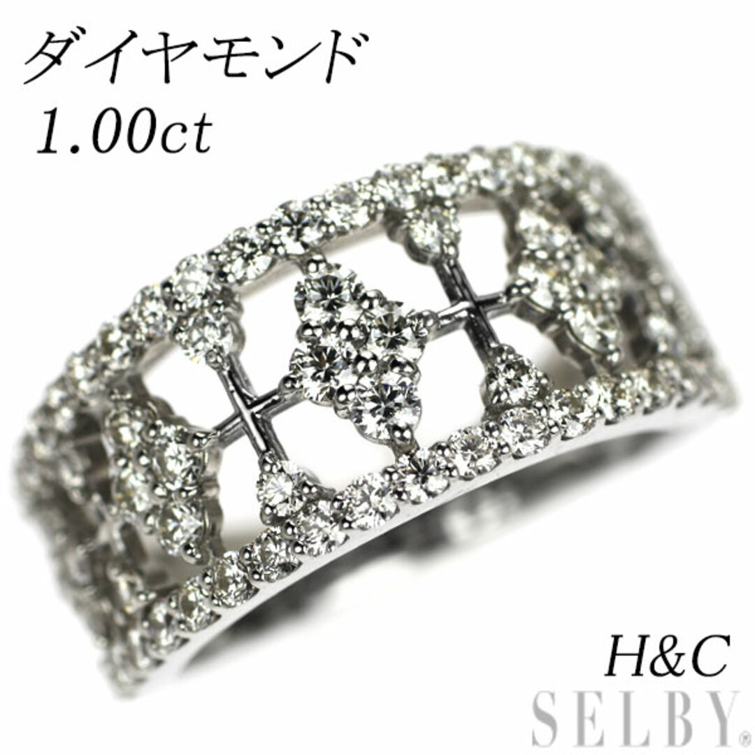 新品 H\u0026C ダイヤモンド リング 0.10ct Pt950