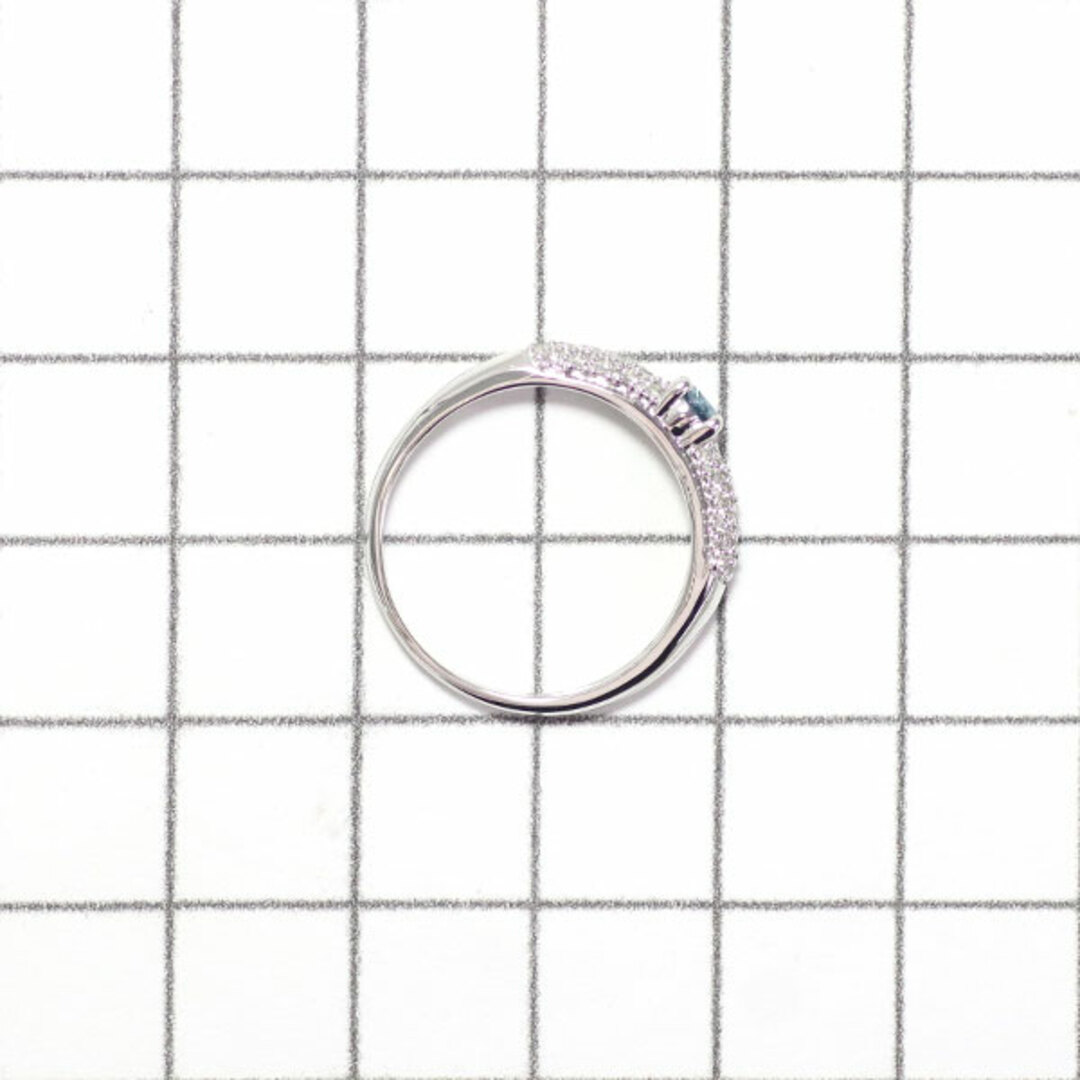 K18WG ダイヤモンド リング TBD0.10ct D0.20ct レディースのアクセサリー(リング(指輪))の商品写真