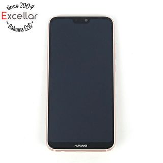 ファーウェイ(HUAWEI)のHuawei　HUAWEI P20 lite UQモバイル版 SIMフリー　ANE-LX2J-P　サクラピンク　未使用(スマートフォン本体)