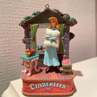 ディズニー シンデレラ クリスマス オーナメント オルゴール【美品】