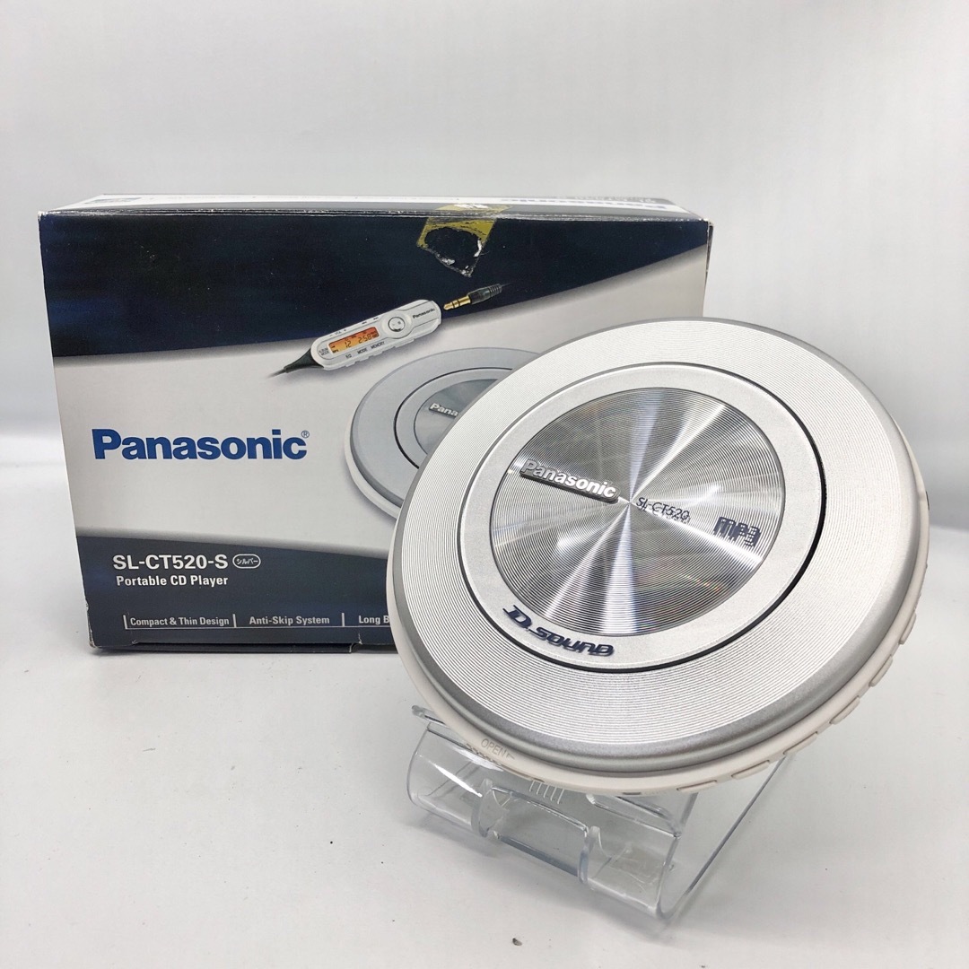 Panasonic D‐SOUND ポータブルCDプレーヤー SL-CT520
