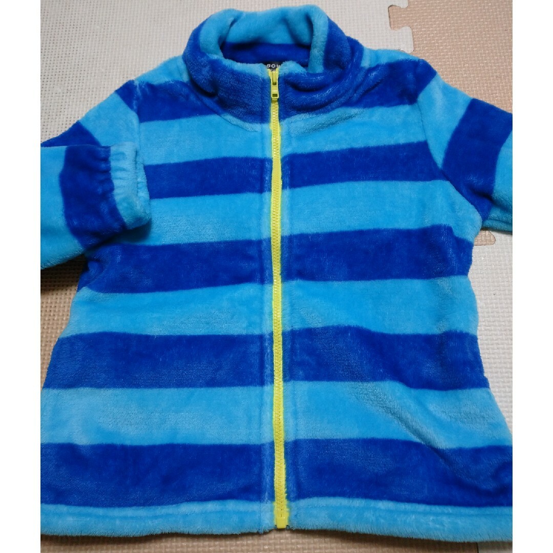 男の子フリースジャケット キッズ/ベビー/マタニティのキッズ服男の子用(90cm~)(ジャケット/上着)の商品写真