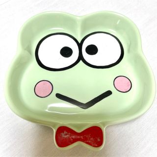 サンリオ(サンリオ)のSANRIO サンリオ けろけろけろっぴ お皿 小皿 食器 陶磁器 陶器 カエル(食器)