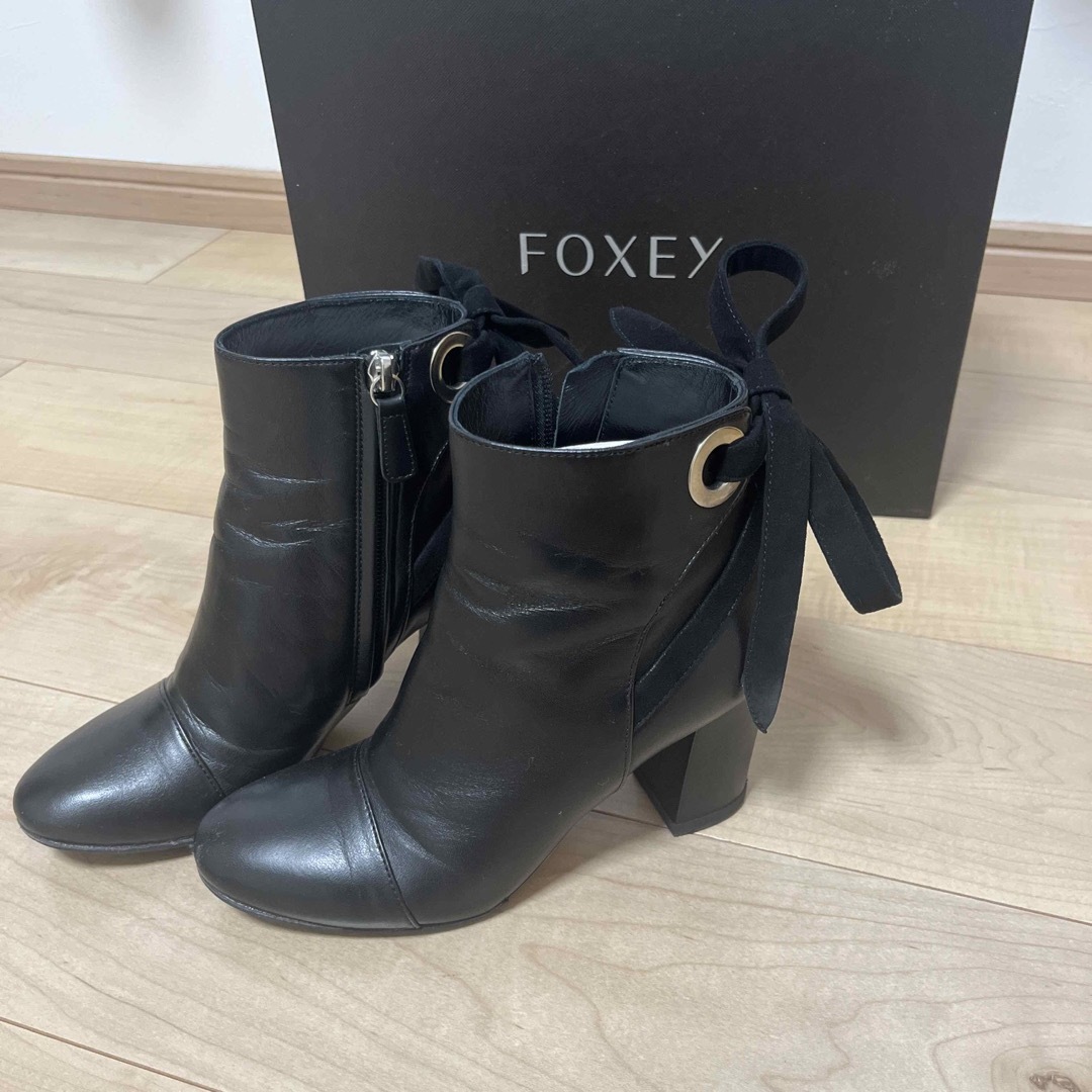 FOXEY(フォクシー)の最終価格　Foxey ♡ ショートブーツ35サイズ レディースの靴/シューズ(ブーツ)の商品写真