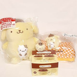 ポムポムプリン(ポムポムプリン)のサンリオ　ポムポムプリン　くじ　まとめ売り　4点セット(キャラクターグッズ)