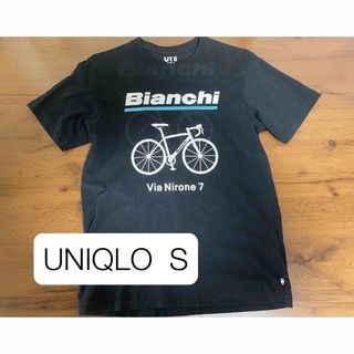 ユニクロ(UNIQLO)のUNIQLO メンズ　ボーイズ　Tシャツ　S(Tシャツ/カットソー(半袖/袖なし))