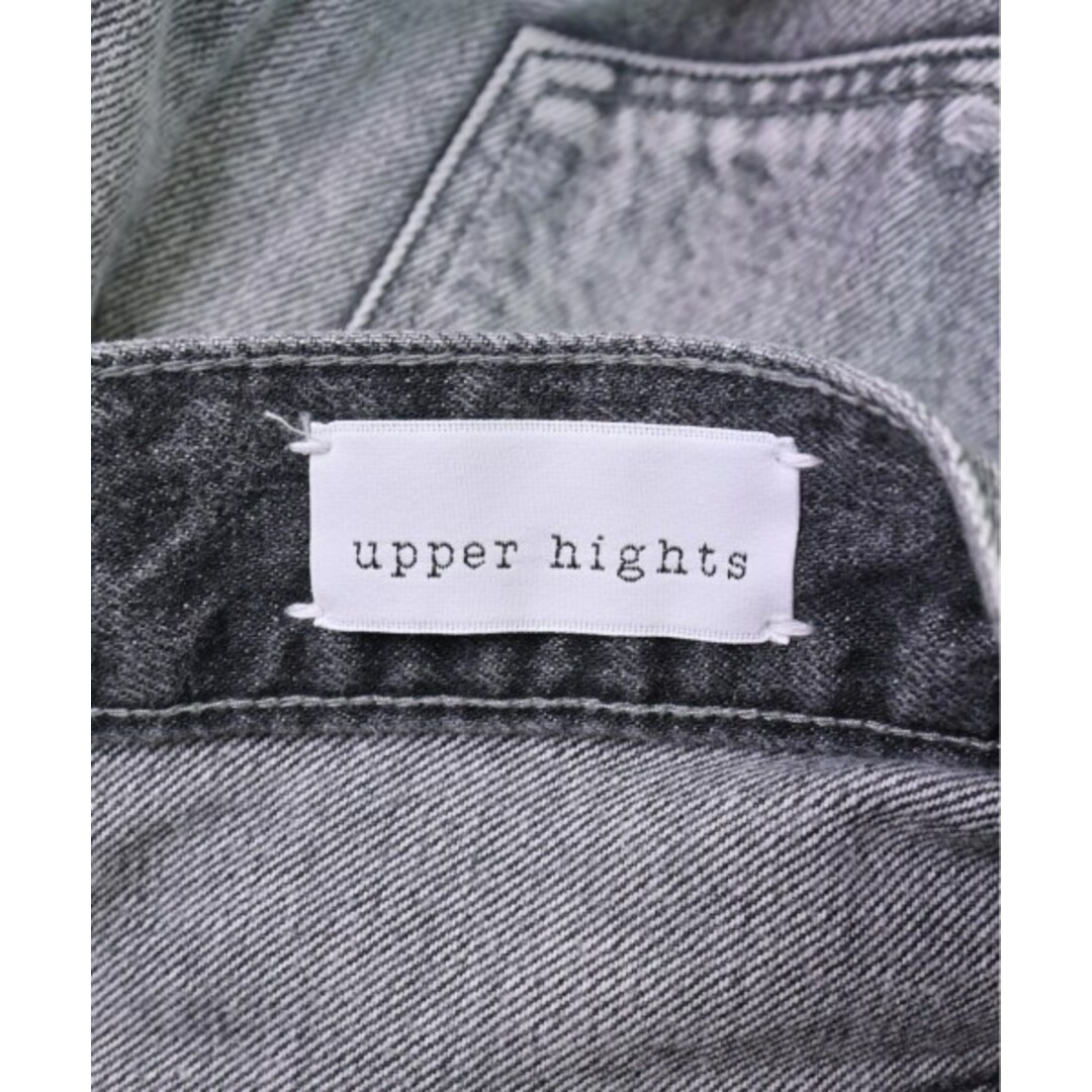 upper hights(アッパーハイツ)のupper hights パンツ（その他） 23(XS位) グレー(デニム) 【古着】【中古】 レディースのパンツ(その他)の商品写真