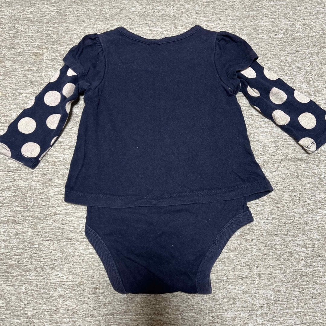 babyGAP(ベビーギャップ)のbaby GAP 70サイズ　6-12months 3着まとめ売り キッズ/ベビー/マタニティのベビー服(~85cm)(ロンパース)の商品写真