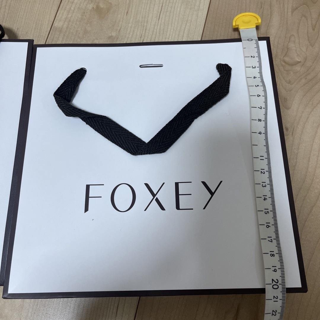 FOXEY(フォクシー)のFoxey ショップ袋2枚 レディースのバッグ(ショップ袋)の商品写真
