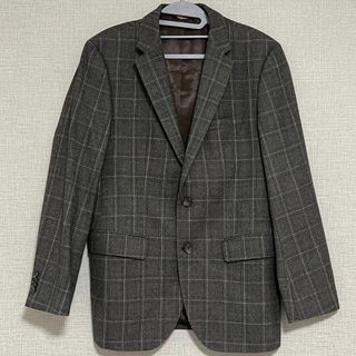 ヒューゴボス(HUGO BOSS)の美品 ヒューゴボス/Hugo Boss チェック柄ジャケット 46 約17万円(テーラードジャケット)