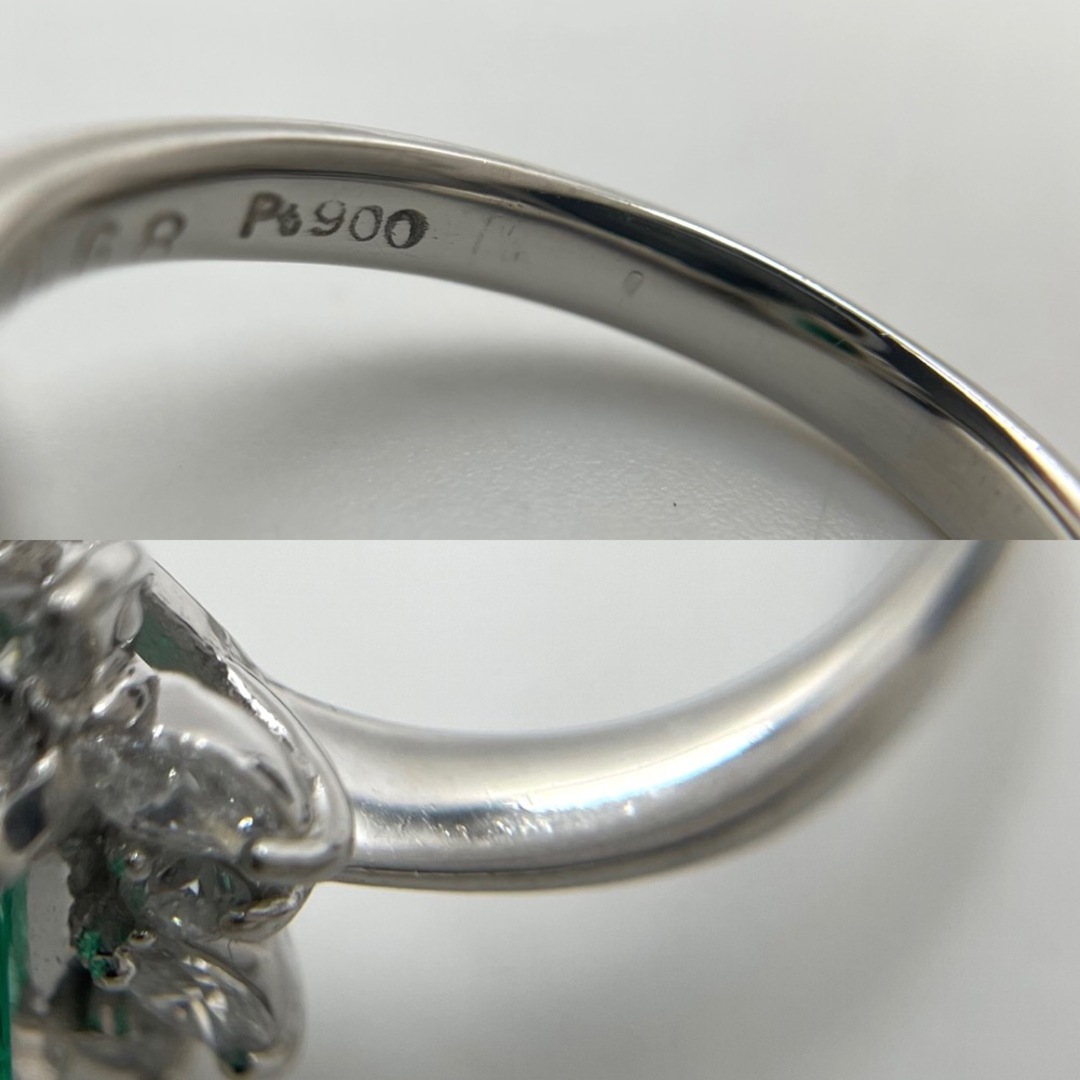 指輪 リング ジュエリー アクセサリー Pt900プラチナ    ダイヤモンド0.43ct 約13.5号 レディース 約5.4g 人気【品】VIBRATO新着アイテム