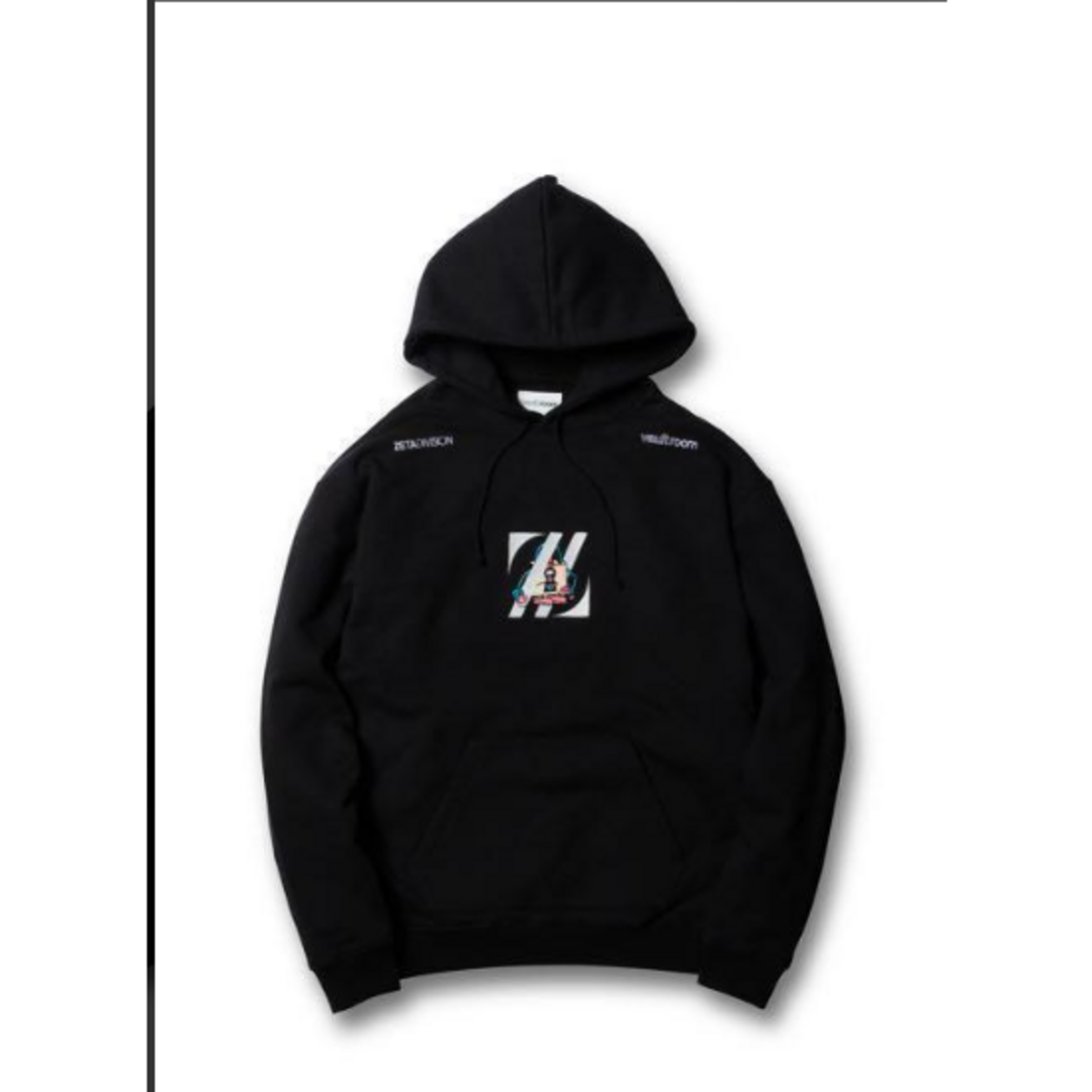 ZETA DIVISION x vaultroom HOODIE BLACK L