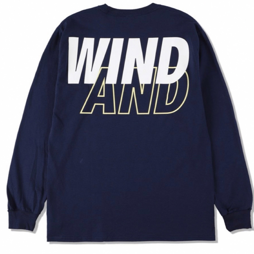 LOGOWIND AND SEA ロングTシャツ