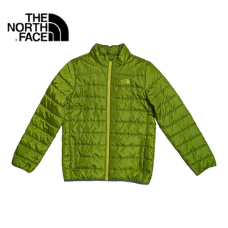 ザノースフェイス(THE NORTH FACE)のTHE NORTH FACE グリーン ダウン パテッドジャケット(ダウンジャケット)