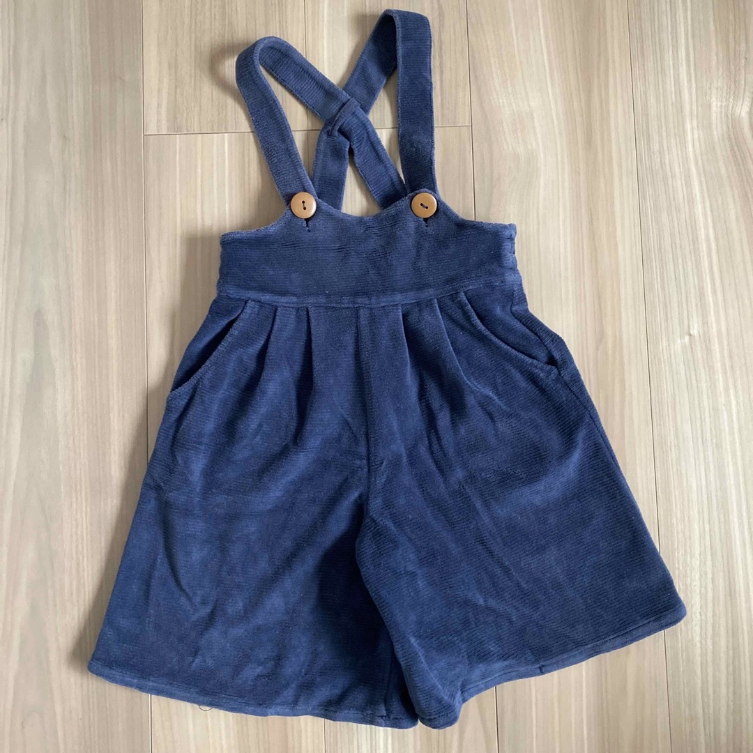 mou jon jon(ムージョンジョン)の【mou jon jon】サロペットパンツ　100 キッズ/ベビー/マタニティのキッズ服女の子用(90cm~)(パンツ/スパッツ)の商品写真