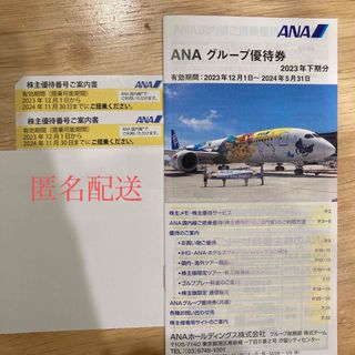 エーエヌエー(ゼンニッポンクウユ)(ANA(全日本空輸))のANA 株主優待券　2枚(その他)